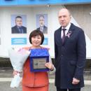 Учитель истории и обществознания МБОУ «Сугашская СОШ» Сулукова Жанна Кукбайевна на Доске Почета РА