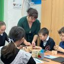 В МБОУ «Юстикская ООШ» 16 февраля 2024 года состоялась третья  стажировочная площадка учителей труд (технология).    